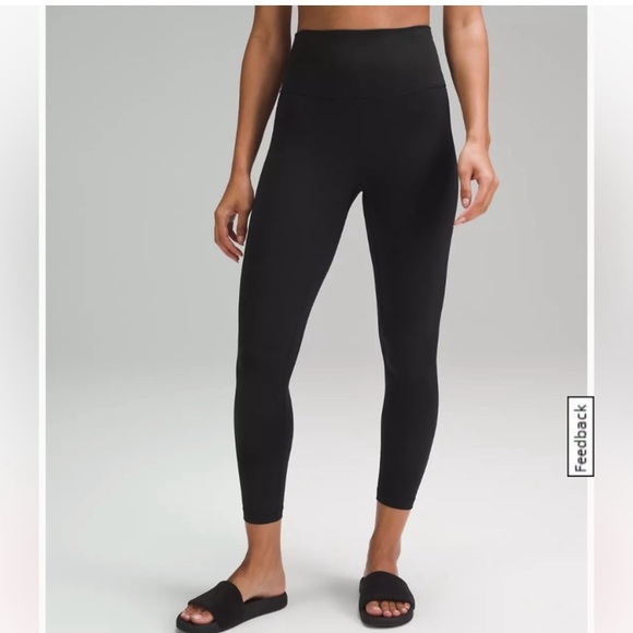 ⭐️ Lululemon Align High Rise 25” Tight Black Size 8⭐️ - Picture 2 of 8